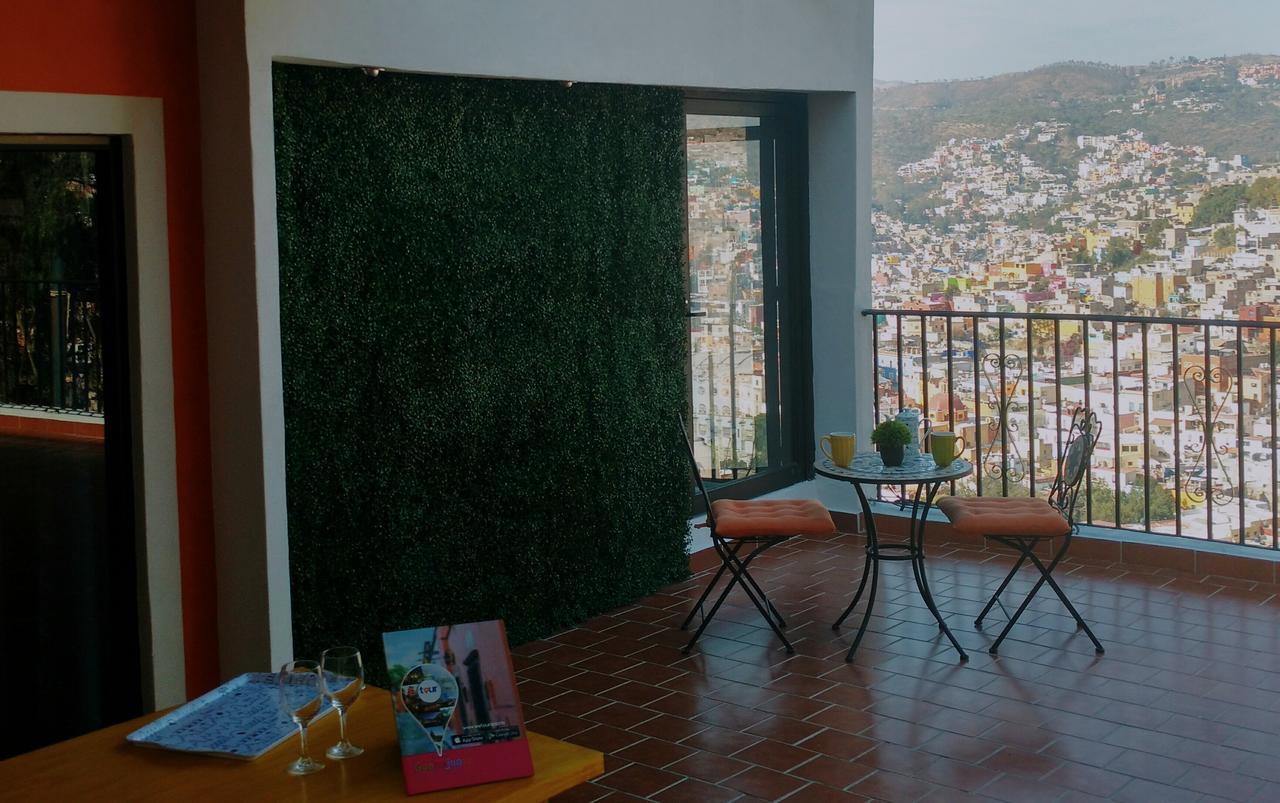 Apartamento Con Terraza A Un Lado Del Monumento Del Pipila Guanajuato Bagian luar foto